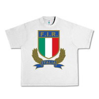 Lunar Rock italian rugby federation Urban Heavy Tee - linhVisuals