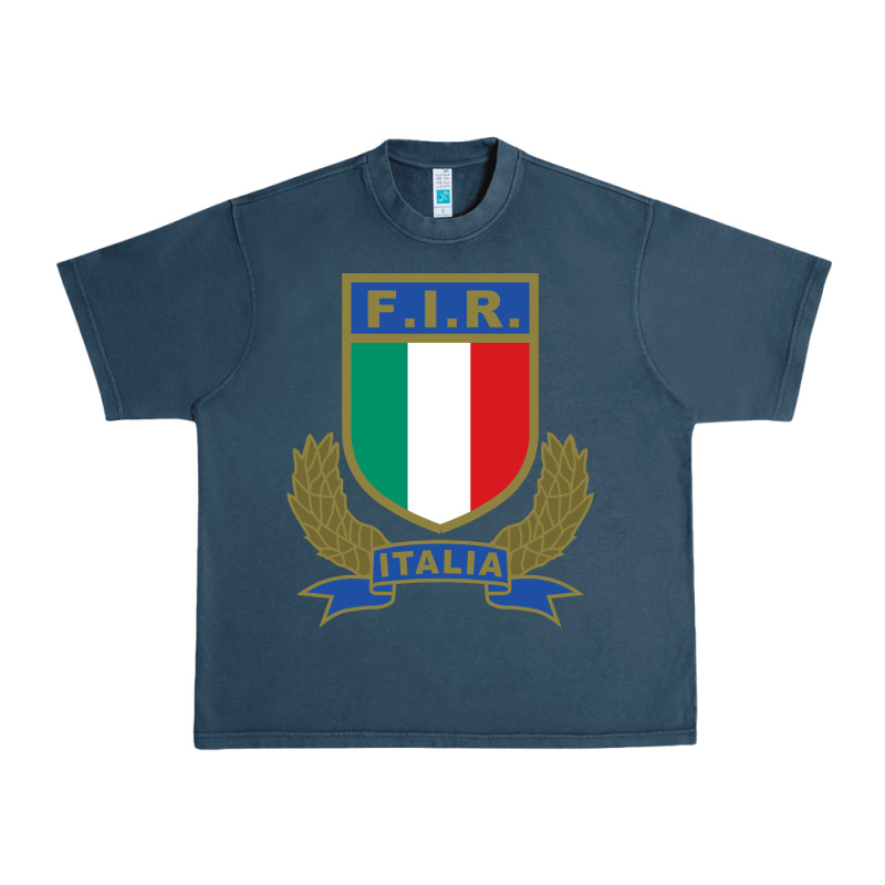 Italian Rugby Federation Urban Heavy Tee by linhVisuals | Teevron