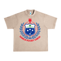 French Oak samoa rugby Urban Heavy Tee - linhVisuals