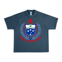 Midnight Navy samoa rugby Urban Heavy Tee - linhVisuals