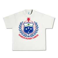 Pistachio samoa rugby Urban Heavy Tee - linhVisuals