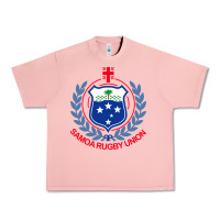 Salmon samoa rugby Urban Heavy Tee - linhVisuals