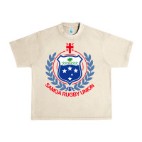 Sandshell samoa rugby Urban Heavy Tee - linhVisuals