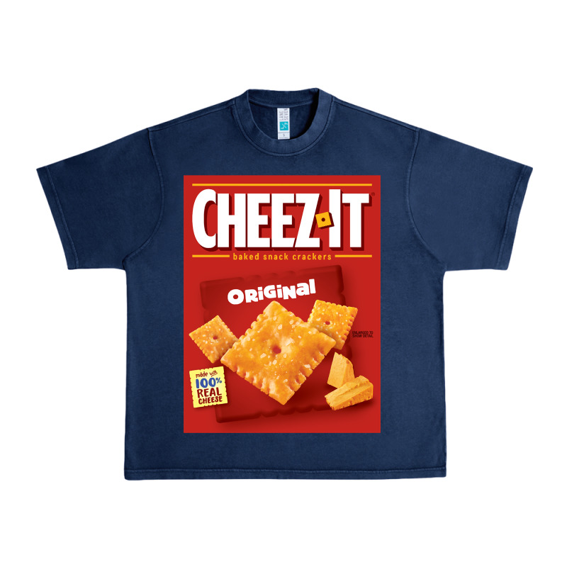 Cheez It Original Box Front Sweatshirt Urban Heavy Tee by linhVisuals | Teevron
