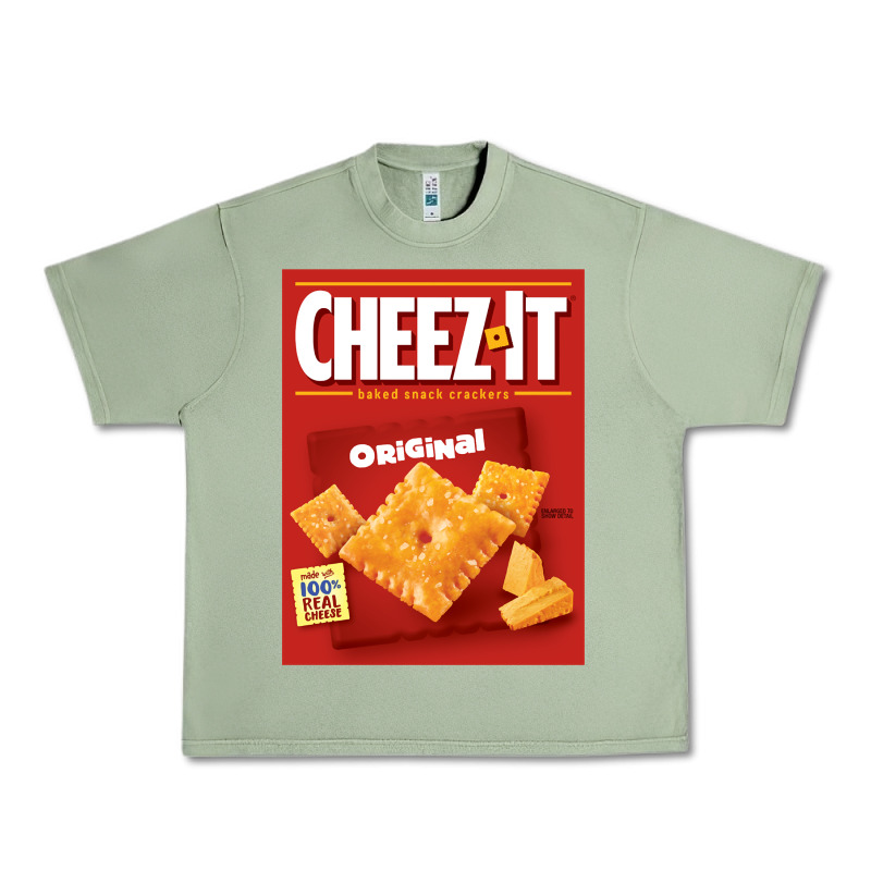 Cheez It Original Box Front Sweatshirt Urban Heavy Tee by linhVisuals | Teevron