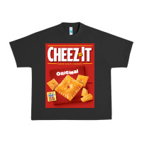 Pigment Black cheez it original box front sweatshirt Urban Heavy Tee - linhVisuals