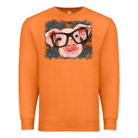 Carrot Fall Autumn Pig Premium Sweatshirt - RanaPortraitStore
