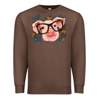 Chestnut Fall Autumn Pig Premium Sweatshirt - RanaPortraitStore