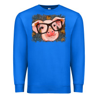 True Royal Fall Autumn Pig Premium Sweatshirt - RanaPortraitStore