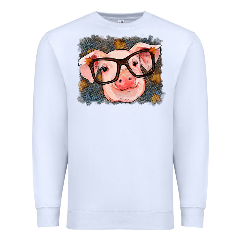 Fall Autumn Pig Premium Sweatshirt by RanaPortraitStore | Teevron