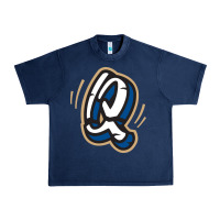 Navy rancho cucamonga quakes Urban Heavy Tee - linhVisuals