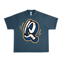Midnight Navy rancho cucamonga quakes Urban Heavy Tee - linhVisuals