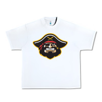 White bradenton marauders Urban Heavy Tee - linhVisuals