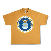 Peanut Butter department of the air force Urban Heavy Tee - linhVisuals