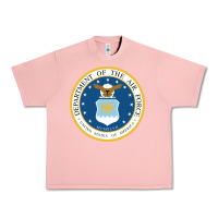 Salmon department of the air force Urban Heavy Tee - linhVisuals