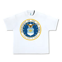 White department of the air force Urban Heavy Tee - linhVisuals