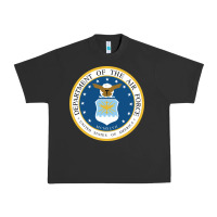 Pigment Black department of the air force Urban Heavy Tee - linhVisuals
