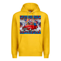 Lemon american truck 4th of july tumbler Premium Hoodie - BarkalooDesign