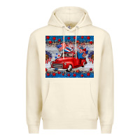Sandshell american truck 4th of july tumbler Premium Hoodie - BarkalooDesign