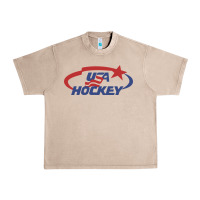 French Oak usa hockey Urban Heavy Tee - linhVisuals