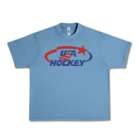 Pebble Blue usa hockey Urban Heavy Tee - linhVisuals