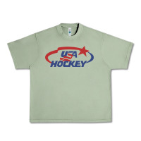 Oil Green usa hockey Urban Heavy Tee - linhVisuals