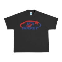 Pigment Black usa hockey Urban Heavy Tee - linhVisuals
