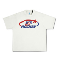 Pistachio usa hockey Urban Heavy Tee - linhVisuals