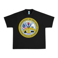 Black department of the army Urban Heavy Tee - linhVisuals