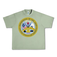 Oil Green department of the army Urban Heavy Tee - linhVisuals