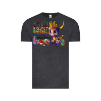 Vintage Black real dragon through christmas Vintage Tee - CowhideDigitalArt