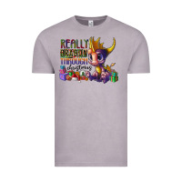 Vintage Zinc real dragon through christmas Vintage Tee - CowhideDigitalArt