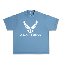 Pebble Blue us air force Urban Heavy Tee - linhVisuals
