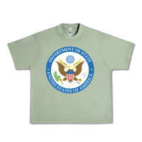 Oil Green us department of state 2 Urban Heavy Tee - linhVisuals