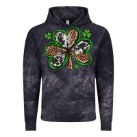 Cloud Black western st patricks day shamrocks Vintage Hoodie - Artiststas