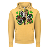 Western St Patricks Day Shamrocks Vintage Hoodie | Teevron