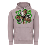 Vintage Zinc western st patricks day shamrocks Vintage Hoodie - Artiststas