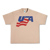 Burro usa hockey simple Urban Heavy Tee - linhVisuals
