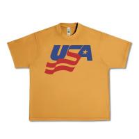 Peanut Butter usa hockey simple Urban Heavy Tee - linhVisuals