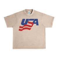 French Oak usa hockey simple Urban Heavy Tee - linhVisuals