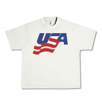 Usa Hockey Simple Urban Heavy Tee | Teevron