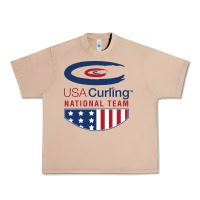 Burro usa curling team Urban Heavy Tee - linhVisuals