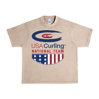 French Oak usa curling team Urban Heavy Tee - linhVisuals