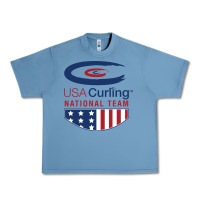 Pebble Blue usa curling team Urban Heavy Tee - linhVisuals