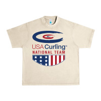 Sandshell usa curling team Urban Heavy Tee - linhVisuals
