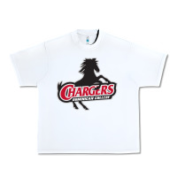 White the dominican chargers Urban Heavy Tee - linhVisuals