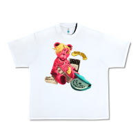 White #mod sun Urban Heavy Tee - linhVisuals