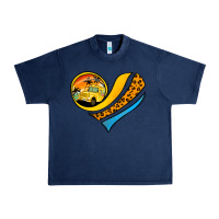Navy Bus Driver Off Duty Heart Urban Heavy Tee - Jasminsmagicworld