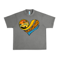 Tornado Bus Driver Off Duty Heart Urban Heavy Tee - Jasminsmagicworld