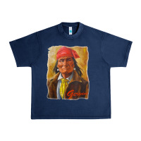 Navy geronimo apache warrior native american t shirt Urban Heavy Tee - linhVisuals